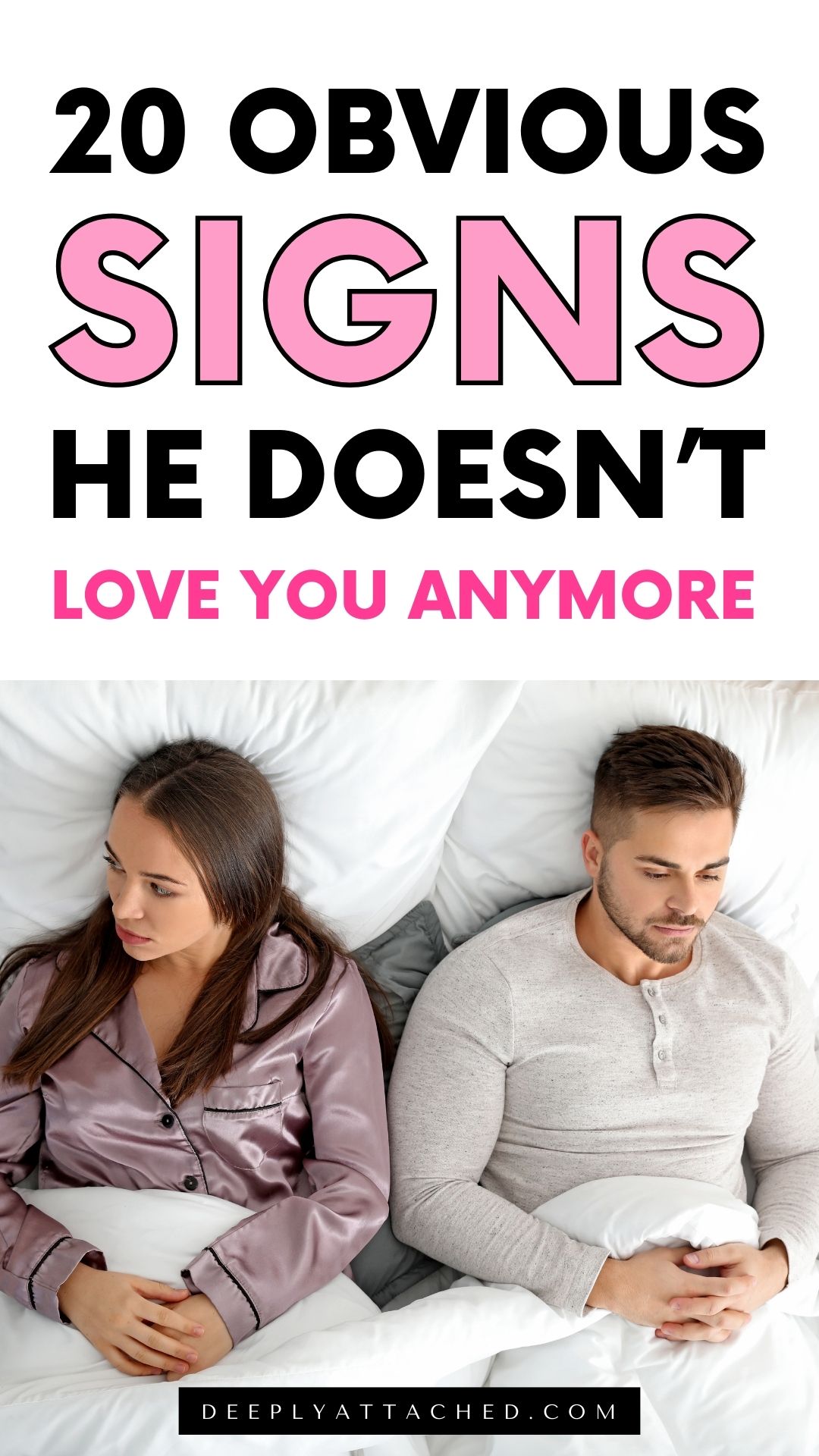 signs he's not into you